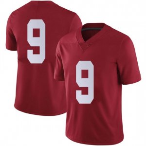 NCAA Men's Alabama Crimson Tide #9 Bryce Young Stitched College Nike Authentic No Name Crimson Football Jersey BC17D87RO